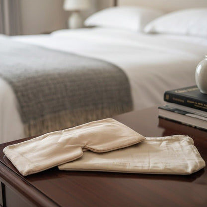 Lavender Eye Pillow - Premium Design – Eye Pillow on Brown Living™. SKU: SPEPLND01. Img 8.