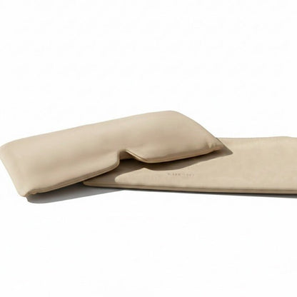Lavender Eye Pillow - Premium Design – Eye Pillow on Brown Living™. SKU: SPEPLND01. Img 1.
