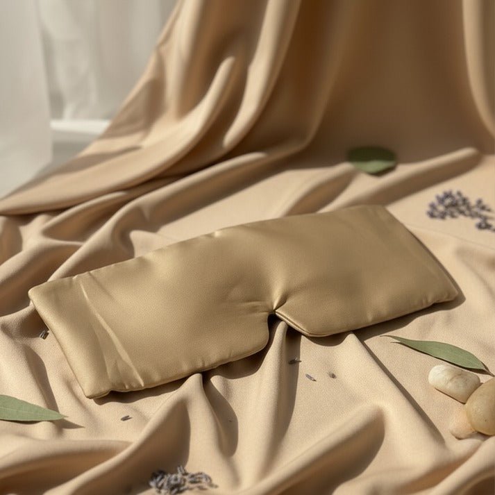 Lavender Eye Pillow - Premium Design – Eye Pillow on Brown Living™. SKU: SPEPLND01. Img 5.