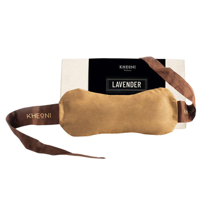 Lavender Eye Pillow | Sleep Eye Mask for Relaxation – Eye Pillow on Brown Living™. SKU: KHLEPBL-001. Img 1.