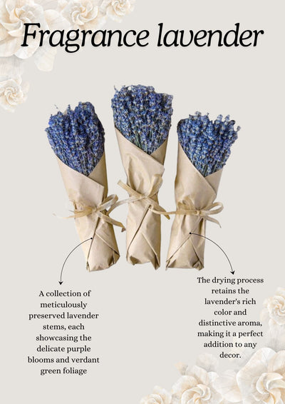 Lavender Fragrance Decor Accent – Decor & Artefacts on Brown Living™. SKU: DF-161. Img 3.