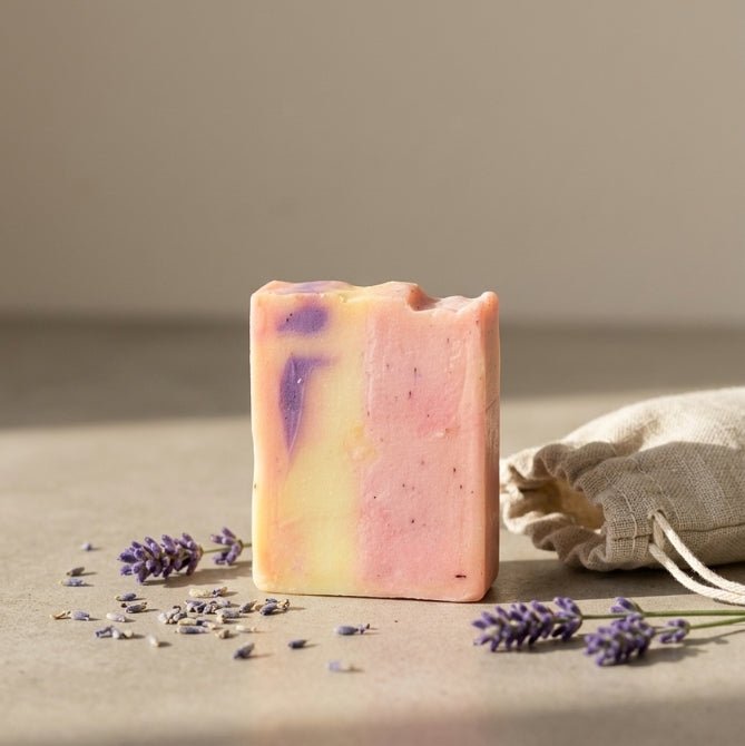 Lavender Haze | Body & Face Soap – Body Soap on Brown Living™. SKU: 0070. Img 3.