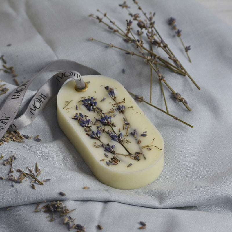 Lavender Oval Sachet | Verified Sustainable Wax Sachets & Fragrance on Brown Living™