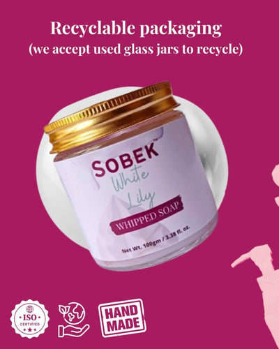 Lavender Purple Lavy Whipped Cream Soap and Body Wash - 100g – Body Soap on Brown Living™. SKU: SOB - WHIP - 015. Img 26.