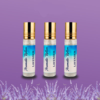 Lavender Roll - On for Relaxation – Calming Aromatherapy Oil – Essential Oils on Brown Living™. SKU: Aromatic-02. Img 1.