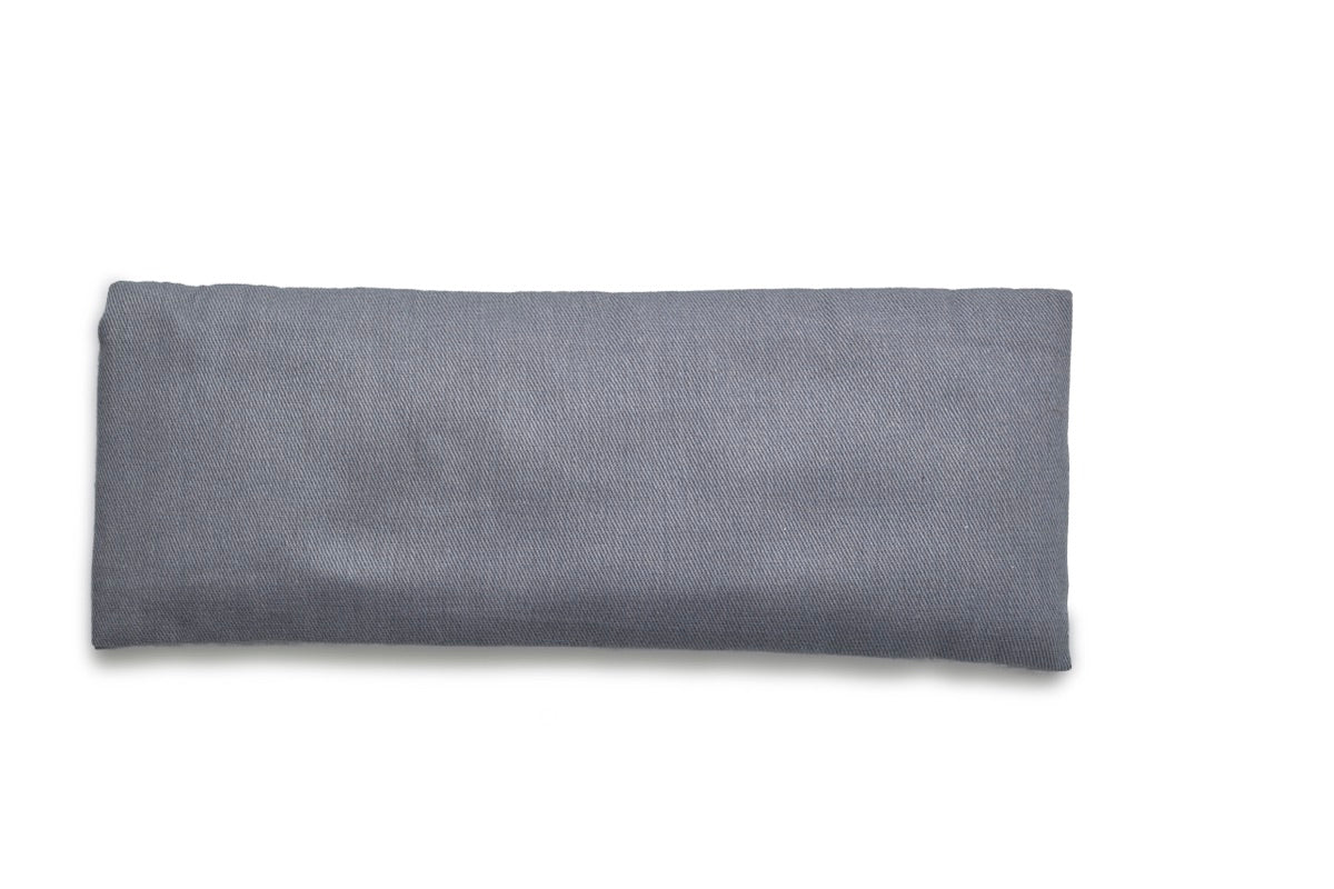 Lavender Scented Eye Pillows for Yoga, Meditation and Relaxation - Grey | Verified Sustainable by Brown Living™