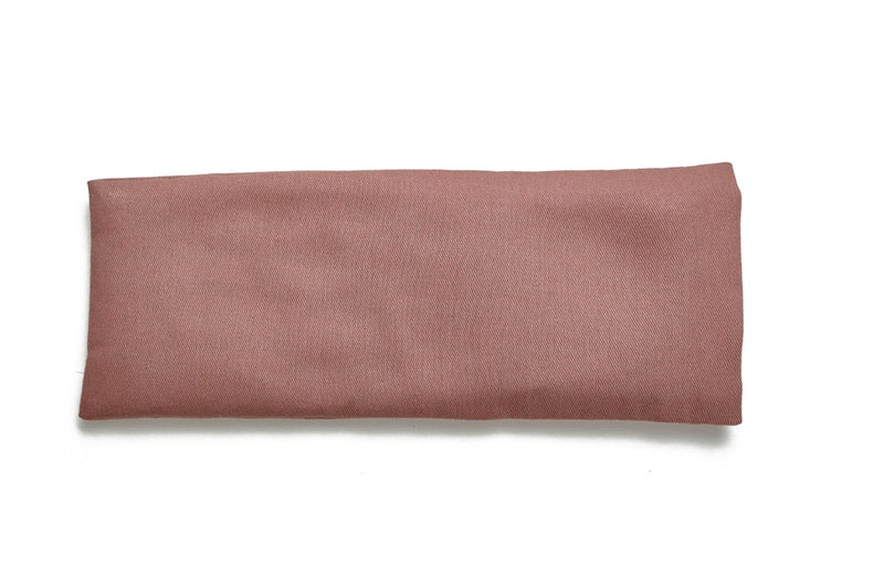 Lavender Scented Eye Pillows for Yoga, Meditation and Relaxation - Rose | Verified Sustainable Yoga Pillow on Brown Living™