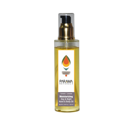 Lavender - Turmeric Moisturizing Sun Protection Hand & Body Oil - 100ml | Verified Sustainable by Brown Living™