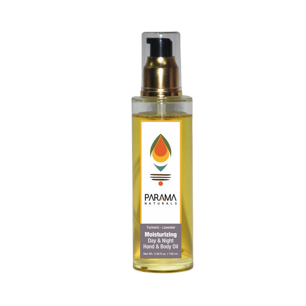 Lavender - Turmeric Moisturizing Sun Protection Hand & Body Oil - 100ml | Verified Sustainable Body Oil on Brown Living™