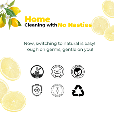 Lemon Bio Enzyme based Dish Wash Cleaner - 1 Litre – Cleaning Products by Miracle Enzyme available on Brown Living™. 1 Litre . SKU: MEDW1 - n. Img 19.
