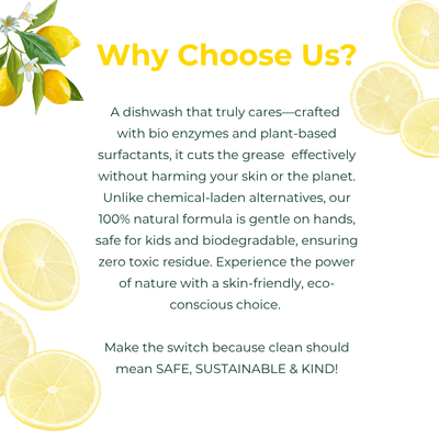 Lemon Bio Enzyme based Dish Wash Cleaner - 1 Litre – Cleaning Products by Miracle Enzyme available on Brown Living™. 1 Litre . SKU: MEDW1 - n. Img 20.