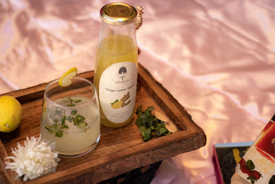 Mint Ginger Lemon Squash – Health & Energy Drinks on Brown Living™. SKU: Ginge_600ml1001. Img 3.