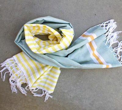 Lemonade Textile Bath Towel – Soft & Absorbent Home Essential – Bath Linens on Brown Living™. SKU: BATL11. Img 2.