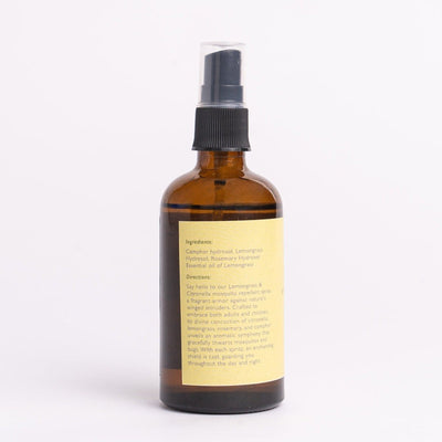 Lemongrass & Citronella Bug Repellant - 100ml – Insect Repellent on Brown Living™. SKU: TV - MR - 01. Img 2.