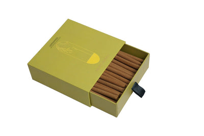 Lemongrass Dhoop Sticks | 50 Fragrant Sticks with Reusable Holder – Home Decor on Brown Living™. SKU: SLID003-1-1. Img 1.