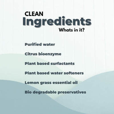 Lemongrass Floor Cleaner | Natural Herbal Floor Cleaning Liquid – Cleaning Products on Brown Living™. SKU: MEF1. Img 6.