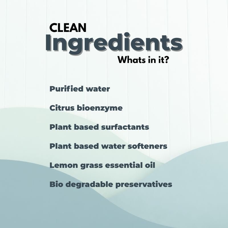 Lemongrass Floor Cleaner | Natural Herbal Floor Cleaning Liquid – Cleaning Products on Brown Living™. SKU: MEF1. Img 6.