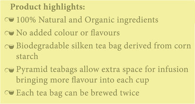 Lemony Twirl Herbal Tea | Refreshing Citrus Lemongrass Blend – Tea on Brown Living™. SKU: TM_LT. Img 8.
