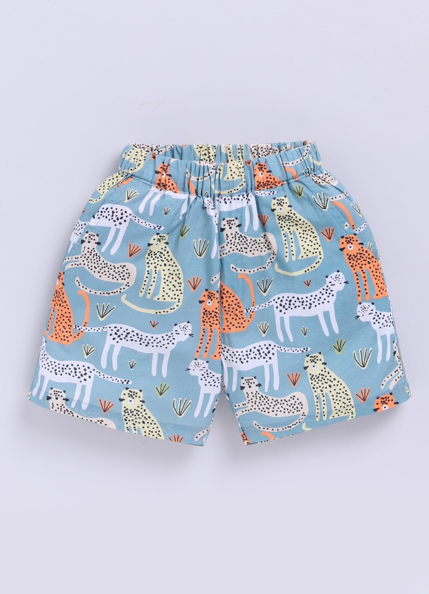 Leopard Dots Unisex Kids Co - ord Set | Printed Comfortable Outfit – Kids Daywear Sets on Brown Living™. SKU: LDU23M1. Img 4.