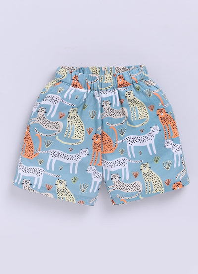 Leopard Dots Unisex Kids Co - ord Set | Printed Comfortable Outfit – Kids Daywear Sets on Brown Living™. SKU: LDU23M1. Img 4.