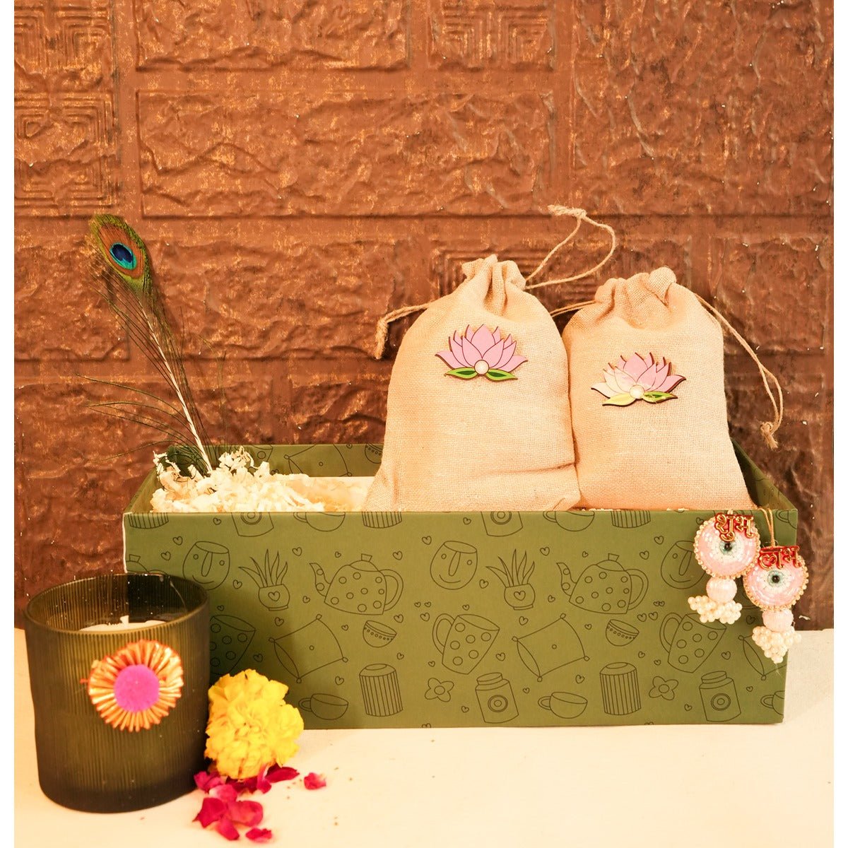 Light & Nourish Hamper – Healthy & Festive Diwali Gift – Gift Hampers on Brown Living™. SKU: GB - 420. Img 11.