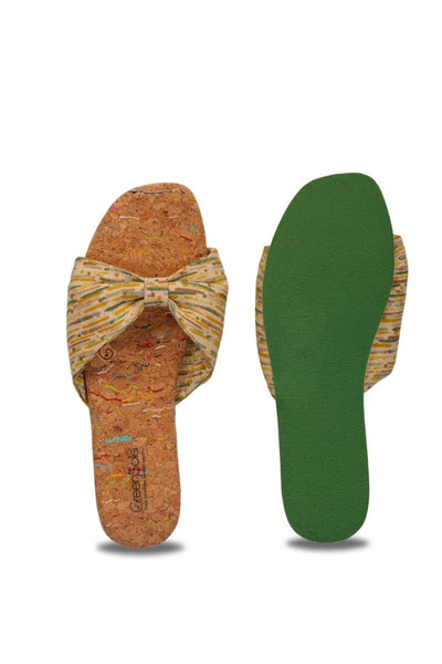Limeade Bliss Women's Flip Flop Sandals – Womens Flip Flops on Brown Living™. SKU: GreenSole_FL00000538. Img 2.