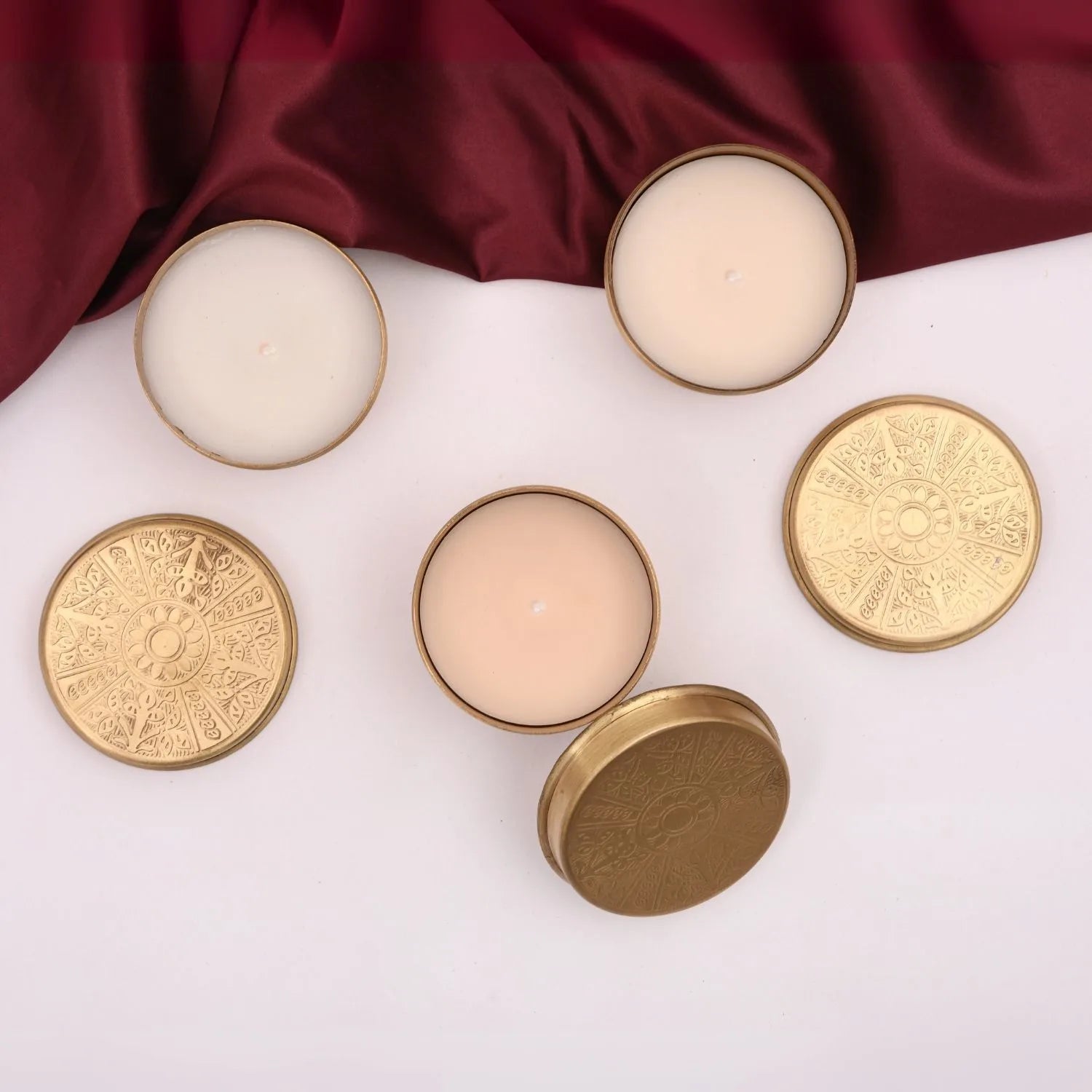 Limited Edition Heritage Box – Handcrafted Brass Candle Gift Set – Candles & Fragrances on Brown Living™. SKU: PRA25GH020. Img 2.