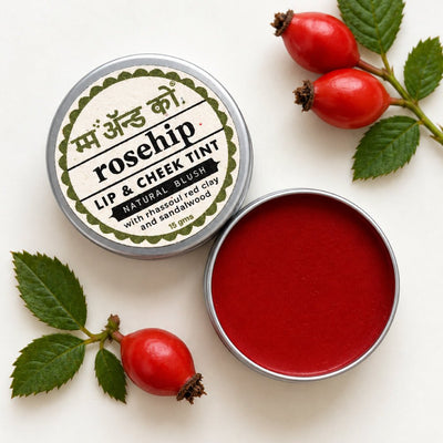 Lip Care Set | Lip Butter, Lip Scrub, Lip & Cheek Tint – Lip Scrub on Brown Living™. SKU: LC03. Img 10.