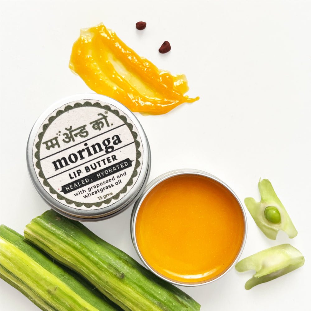 Lip Care Set | Lip Scrub, Lip Butter, Lip & Cheek Tint – Lip Scrub on Brown Living™. SKU: LC02. Img 3.