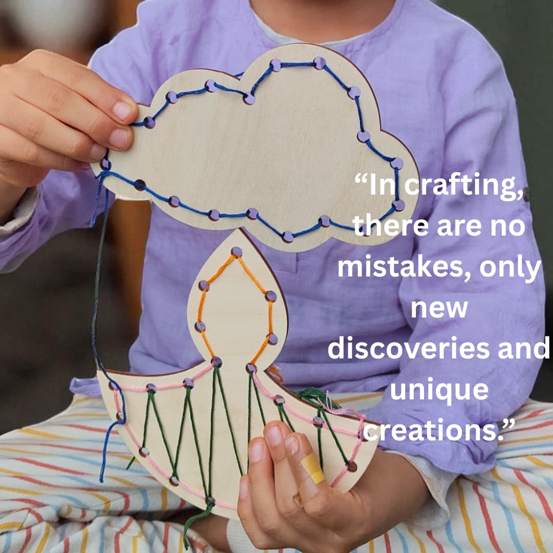 Little Stitcher Kit - Sewing Kit for Preschoolers – Art & Craft Supplies on Brown Living™. SKU: SSKF. Img 5.