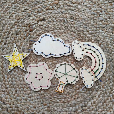 Little Stitcher Kit - Sewing Kit for Preschoolers – Art & Craft Supplies on Brown Living™. SKU: SSKN. Img 1.