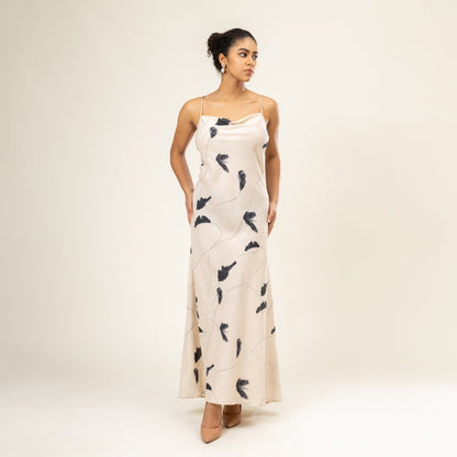 Lola Printed Upcycled Cotton Dress | Verified Sustainable by Brown Living™