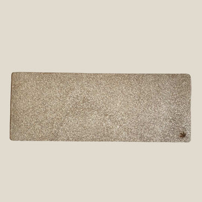Long Rectangular Hemp Deskmat for Work Space ( Size: 12 x 31.5 inches) – Desk Accessories on Brown Living™. SKU: HI0301. Img 2.