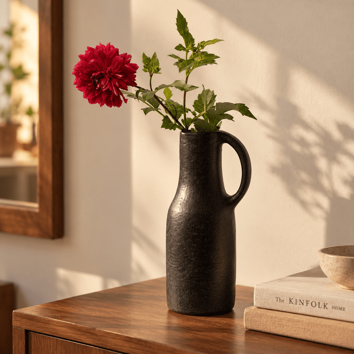 Longpi Jug Vase | Handmade Traditional Home Decor – Pots & Planters on Brown Living™. SKU: OCT-15. Img 1.