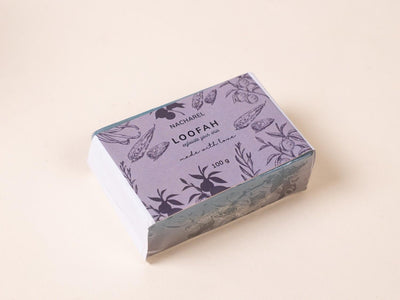 Loofah Soap | Gentle Exfoliating Bathing Bar – Body Soap on Brown Living™. SKU: NCH05. Img 1.