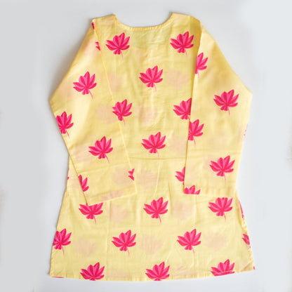 Lotus Bloom - Girls Ethnic wear | Verified Sustainable by Brown Living™