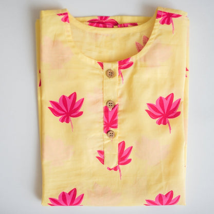 Lotus Bloom - Girls Ethnic wear | Verified Sustainable by Brown Living™