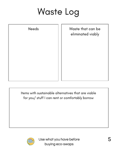 Low - Waste Planner | Sustainable Daily Organizer – Organizers & Planners on Brown Living™. SKU: LWPPB. Img 3.