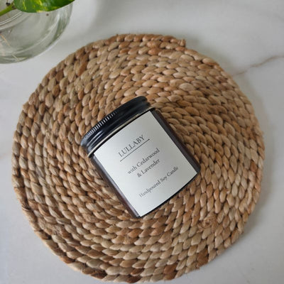 Lullaby Scented Soy Wax Candle – Candles & Fragrances on Brown Living™. SKU: BGSC000004. Img 1.