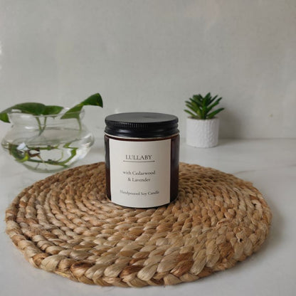 Lullaby Scented Soy Wax Candle – Candles & Fragrances on Brown Living™. SKU: BGSC000004. Img 4.