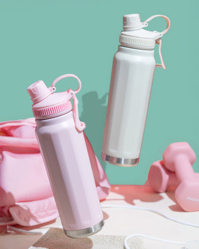 Luma Bottle Stainless Steel BPA - Free | Eco - Friendly Reusable Bottle – Bottles & Sippers on Brown Living™. SKU: MS-DRK-0017-01. Img 1.