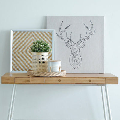 Lusaka Rattan Tray – Handmade Natural Serving & Decor Tray – Home Decor on Brown Living™. SKU: LusakaTray. Img 6.