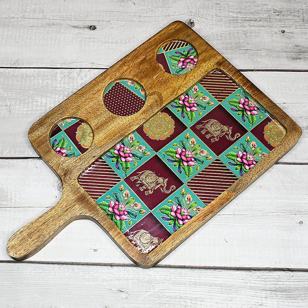 Mango Wooden Serving Platter – Home Decor on Brown Living™. SKU: MJ00028SWV. Img 6.