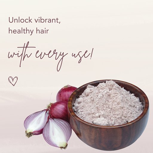 Luster Veda Onion Hair Mask - 100gm | Reduces Hairfall | Verified Sustainable by Brown Living™