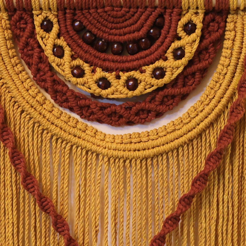 Macrame Desire Wall Hanging | Verified Sustainable Wall Decor on Brown Living™