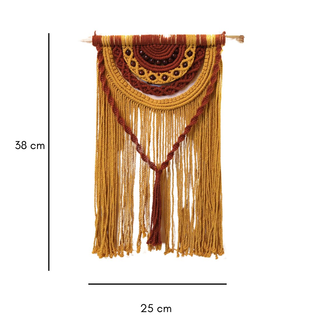 Macrame Desire Wall Hanging | Verified Sustainable by Brown Living™