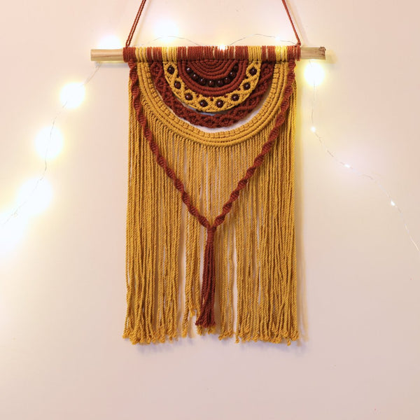 Macrame Desire Wall Hanging | Verified Sustainable Wall Decor on Brown Living™