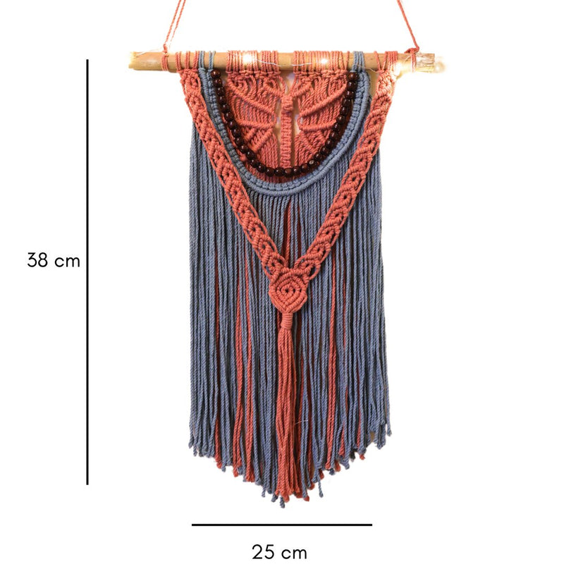 Macrame Hope Wall Hanging | Verified Sustainable Wall Decor on Brown Living™