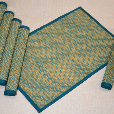 Madurkathi Diamond Placemats (Set of 6) – Table Linens on Brown Living™. SKU: MKDMAT004C - n. Img 10.