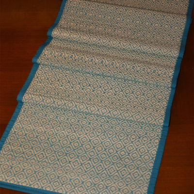 Madurkathi Diamond Table Runner – Table Linens on Brown Living™. SKU: MKDRUN005D - n. Img 9.